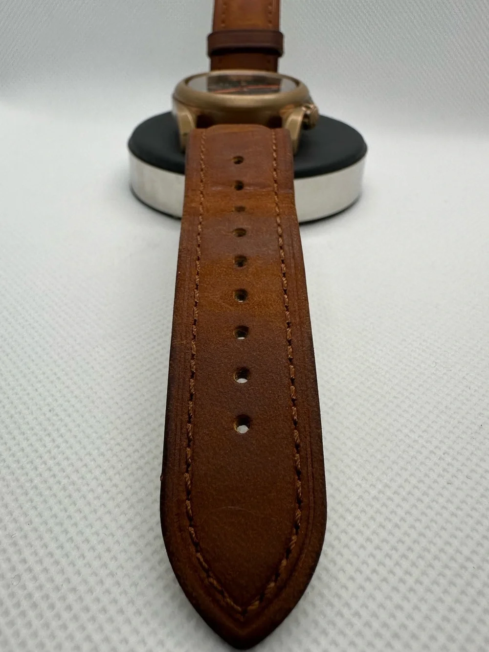 Boderry Voyager Men's 40mm Automatic Field Watch, Bronze Case, Sapphire Crystal